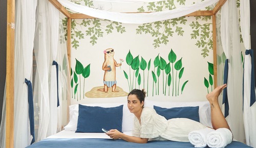 Deluxe Double or Twin Room, 1 Queen Bed, Lagoon View