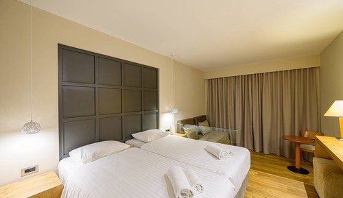 Superior Double or Twin Room, Balcony, Garden View