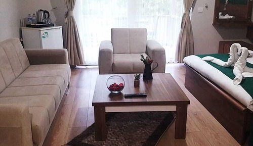 Deluxe Studio Suite, Balcony, Garden View