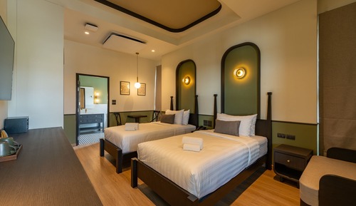 Standard Room, Multiple Beds, Non Smoking, City View