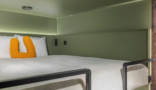 The Double Pod with shared bathroom