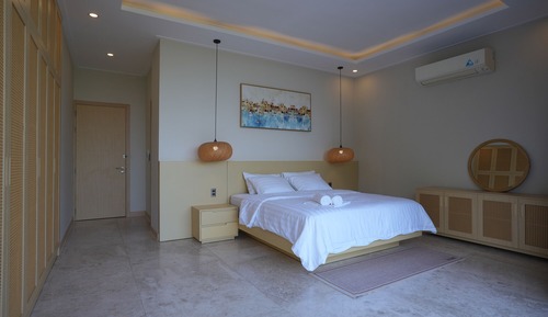 Deluxe Villa, 1 King Bed, Beach View, Sea Facing