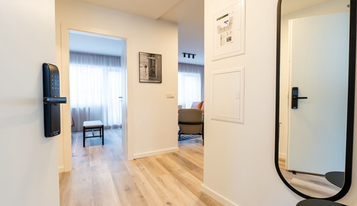 Deluxe City View One Bedroom Apartment with balcony