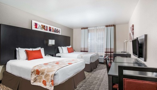 Standard Room, 2 Queen Beds, Accessible, Kitchen