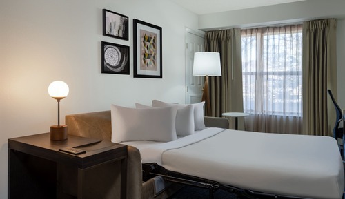 Studio, 1 King Bed with Sofa bed