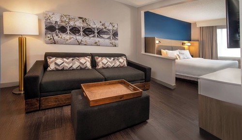 Suite, 1 King Bed with Sofa bed, Non Smoking