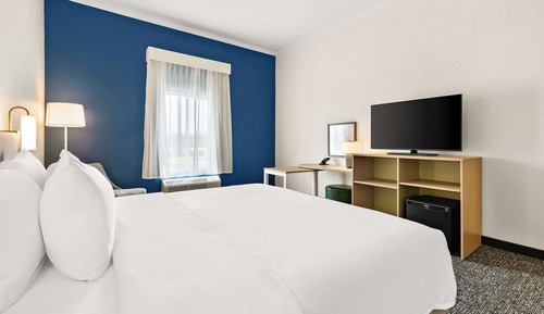 Room, 1 King Bed, Accessible (Mobility & Hearing, Roll-in Shower)