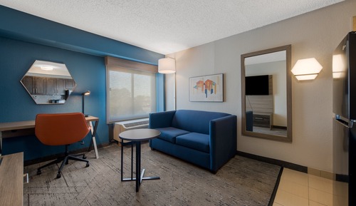 Suite, 1 King Bed, Accessible