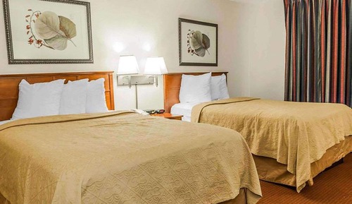 Room, 2 Double Beds, Accessible, Non Smoking (Mobility/Hearing, Roll in Shower)
