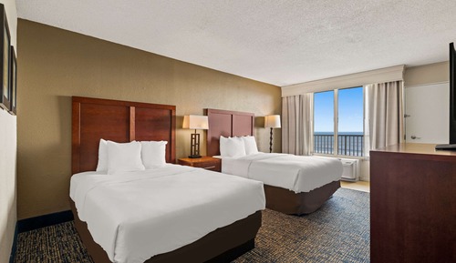 Standard Room, 2 Double Beds, Non Smoking (Dune View)