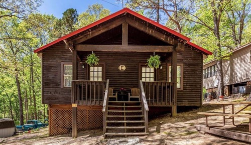 Luxury Cabin, 1 Bedroom, Non Smoking (No Pets, Linens Included)