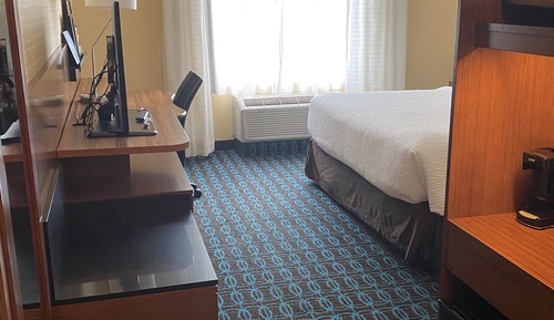 Room, 1 King Bed (Mobility/Hearing Access, Roll-In Shwr)