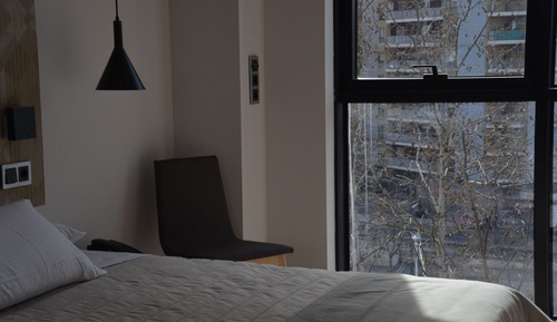 Deluxe Double Room, Terrace, City View