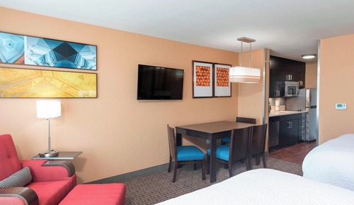 Studio, 2 Queen Beds, Non Smoking (Mobility Accessible, Roll-in Shower)
