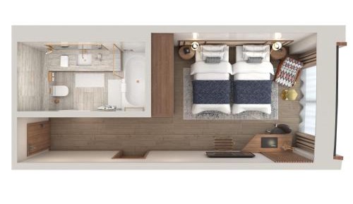 Deluxe Room Twin Beds
