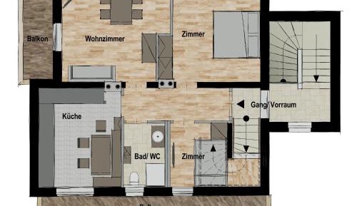 Standard Apartment with Shower