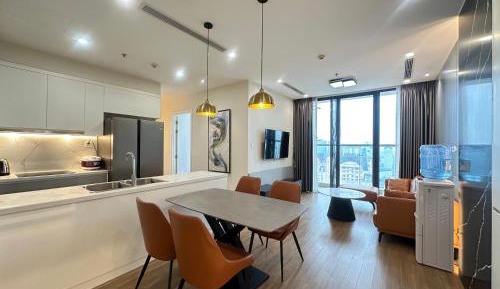 Three-Bedroom Apartment with Balcony