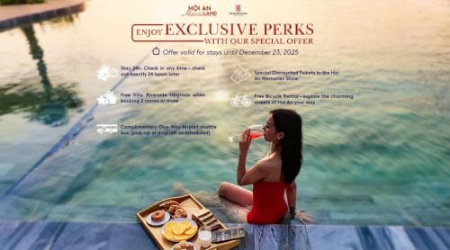 Hoi An Memories Show (Eco class) - Deluxe King Room River View