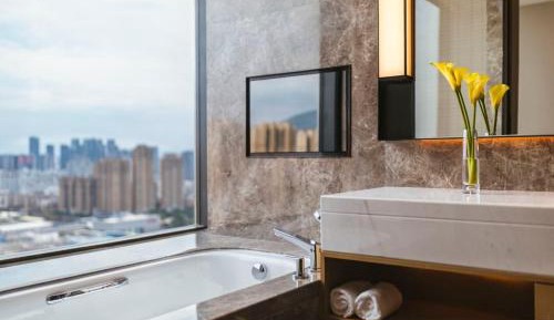 Deluxe Twin Bed Room with city view