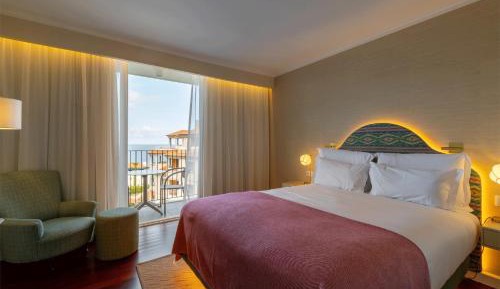 Double or Twin Room with Side Sea View and Balcony