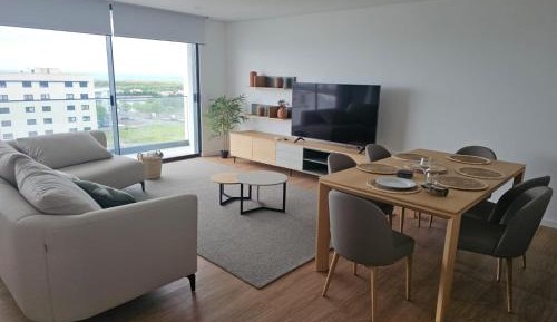 Three-Bedroom Apartment with Balcony