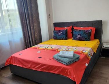 One-Bedroom Apartment with Park View