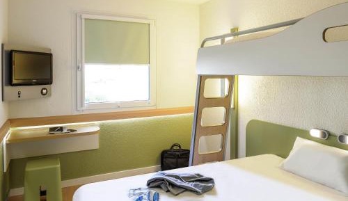 Triple Room with One Double Bed and One Bunk Bed