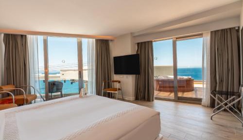Deluxe Double or Twin Room with Sea View