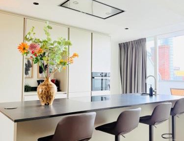 One-Bedroom Loft Apartment with Balcony