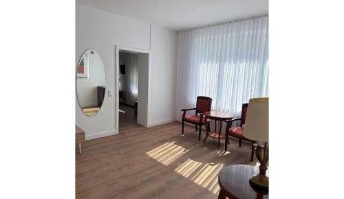 Family Room with Shared Bathroom