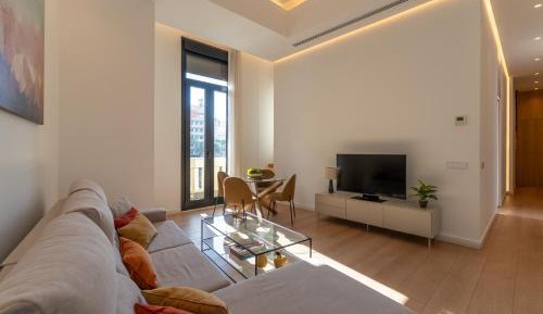 Two-Bedroom Apartment with Balcony and Terrace