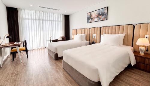 Premier Twin Room with Ocean View 