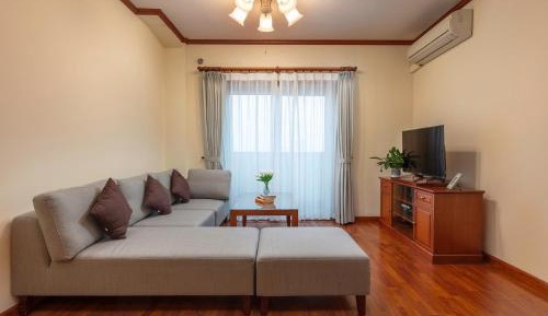 One-Bedroom Apartment with Balcony and City View