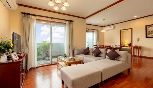 Two-Bedroom Apartment with Balcony