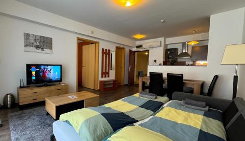 One-Bedroom Apartment with Balcony