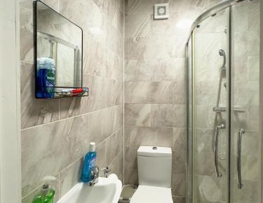 Family Room with Shared Bathroom