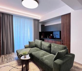 Deluxe One-Bedroom Apartment with Garden View