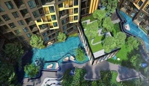 One-Bedroom Apartment with Garden View