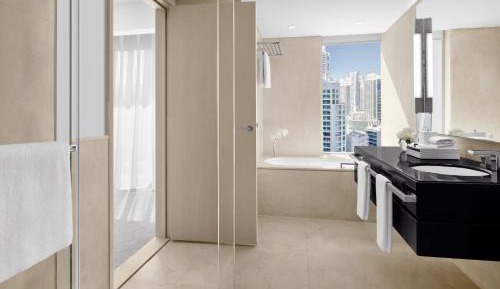 Executive City View Room, Twin Bed, Club lounge access with Breakfast, Lunch & Dinner, Including direct access to Dubai Marina Mall & Marina Walk