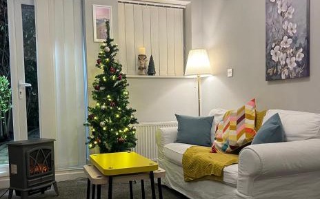 Two-Bedroom Deluxe Apartment with Garden View