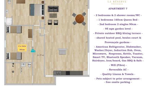 Two-Bedroom Apartment with Terrace