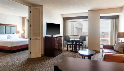 King Suite with Sofa Bed and River View
