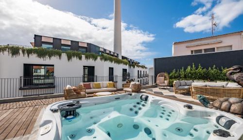 Two-Bedroom Apartment with Balcony and Terrace