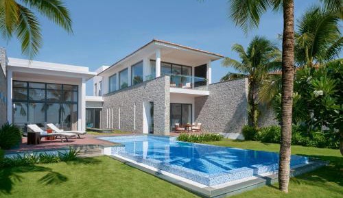 Four-Bedroom Villa with Private Pool and Ocean View