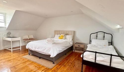 Family Room with Shared Bathroom