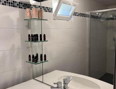 Family Room with Shower