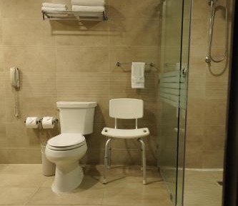 Standard King Room with Mobility Accessible Roll-In Shower