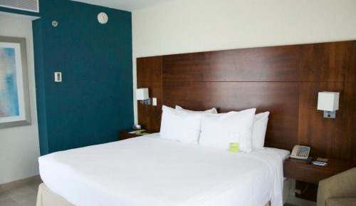 Guest room, 1 King, Partial ocean view, Balcony