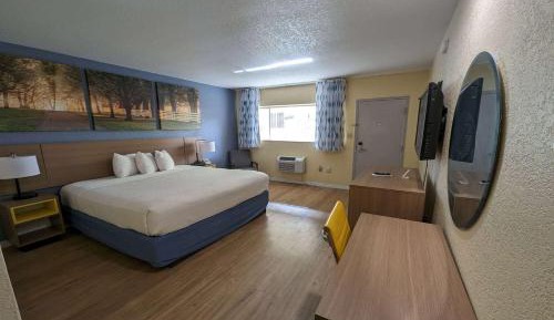 King Room, Mobility/Hearing Accessible, Roll-In Shower, Non-Smoking