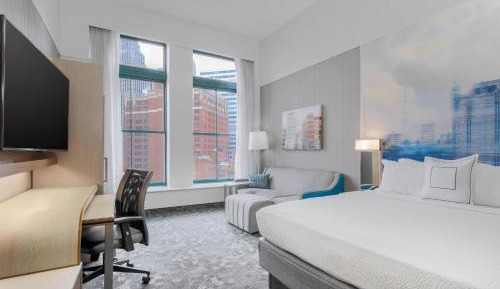 King Room with Sofa Bed and City View